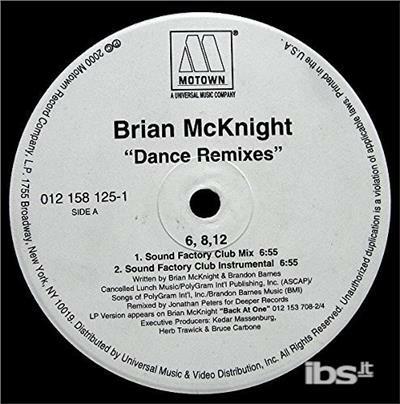 6, 8, 10, 12 - Vinile LP di Brian McKnight