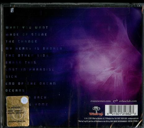 Evanescence - CD Audio di Evanescence - 2
