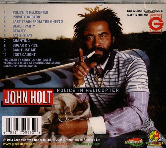 Police in Helicopter - CD Audio di John Holt - 2