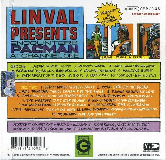 Encounters Pac Man - CD Audio di Linval Thompson - 2