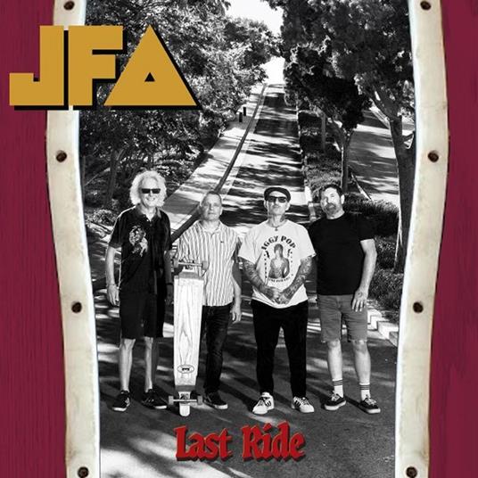 Last Ride (Red & White Splatter Vinyl) - Vinile LP di JFA