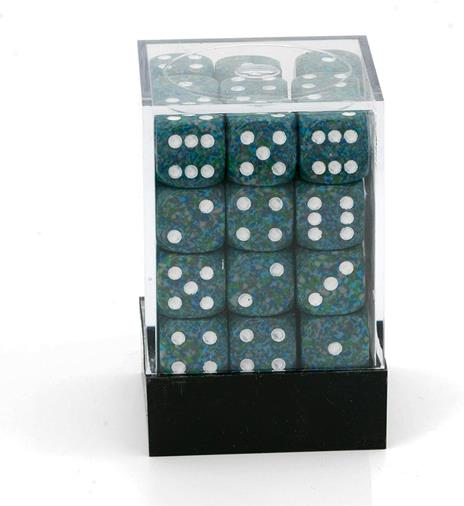 Chessex D6 Speckled Sea (36) 12mm Dice Set (Dadi) - 4