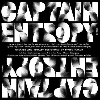 Captain Entropy (Clear Vinyl) - Vinile LP di Bruce Haack