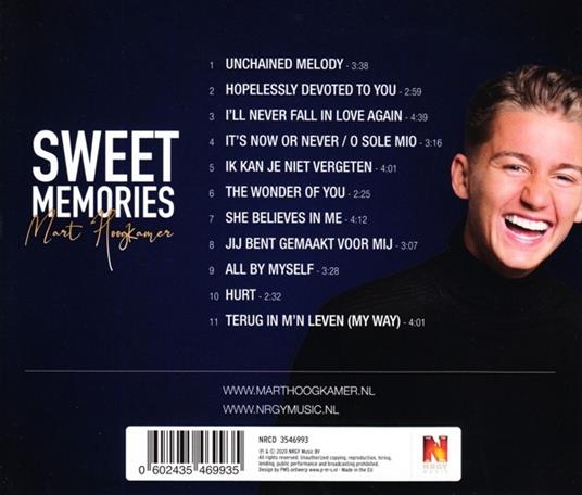 Sweet Memories - CD Audio di Mart Hoogkamer - 2
