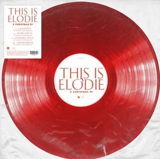 This is Elodie x Christmas Ep (Red Coloured Vinyl) - Vinile LP di Elodie