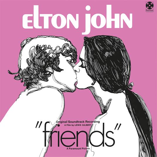 Friends (Marbled Pink Coloured Vinyl) - Vinile LP di Elton John
