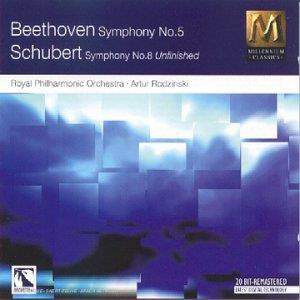 Symphony No. 5 / Symphony No. 8 - CD Audio di Ludwig van Beethoven,Franz Schubert