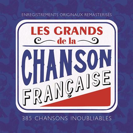 Les Grands De La Chanson Francaise - CD Audio