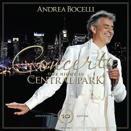 Central Park (10th Anniversary CD Edition) - CD Audio di Andrea Bocelli