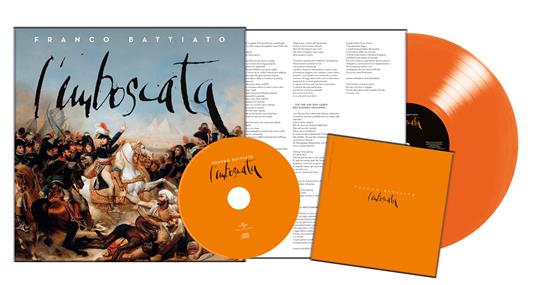 L'imboscata (25th Anniversary Limited, Numbered & Coloured Vinyl + CD Edition) - Vinile LP + CD Audio di Franco Battiato