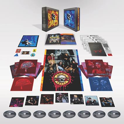 Use Your Illusion I & II (Limited Super Deluxe Edition: 7 CD + Blu-ray) - CD Audio + Blu-ray di Guns N' Roses
