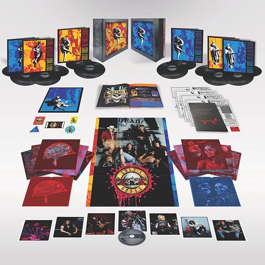 Use Your Illusion I & II (Super Deluxe Box Set Edition: 12 LP + Blu-ray) - Vinile LP + Blu-ray di Guns N' Roses