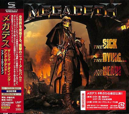 Sick, The Dying... And The Dead! - Vinile LP di Megadeth