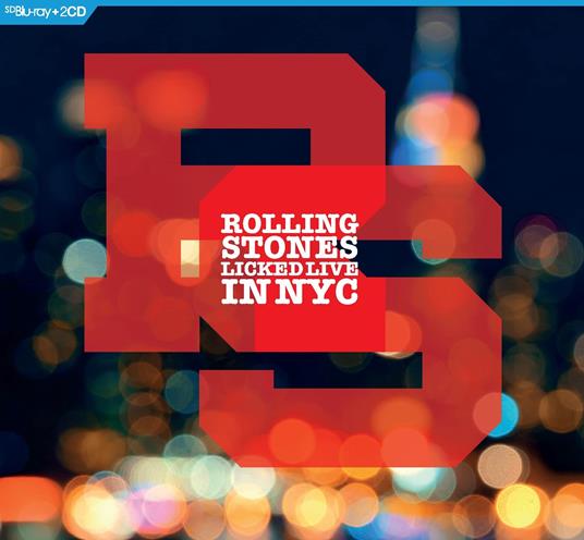 Licked Live in NYC (2 CD + Blu-ray) - CD Audio + Blu-ray di Rolling Stones