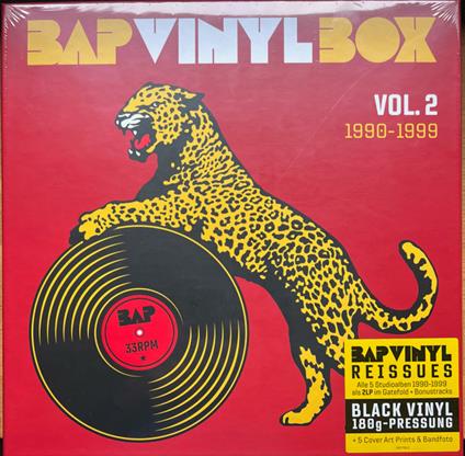 Bap Vinyl Box Vol. 2 - Vinile LP di Bap