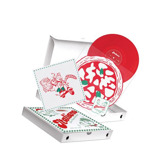 Italiano (Red Coloured Vinyl) - Vinile LP di Sfera Ebbasta,Rvssian