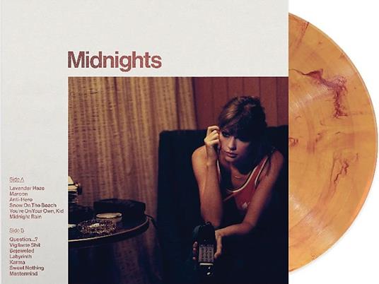 Midnights (Blood Moon Vinyl Edition) - Taylor Swift - Vinile