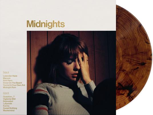 Midnights (Mahogany Vinyl Edition) - Taylor Swift - Vinile