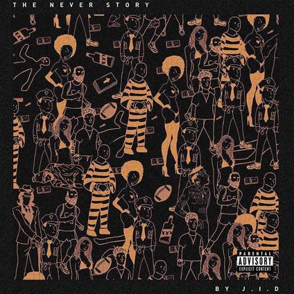 The Never Story (Orange Vinyl) - Vinile LP di Jid