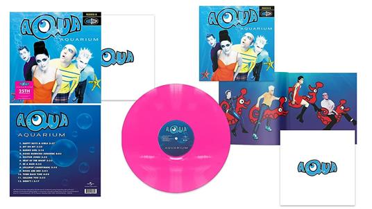 Aquarium (25th Anniversary Pink Coloured Vinyl Edition) - Vinile LP di Aqua - 2