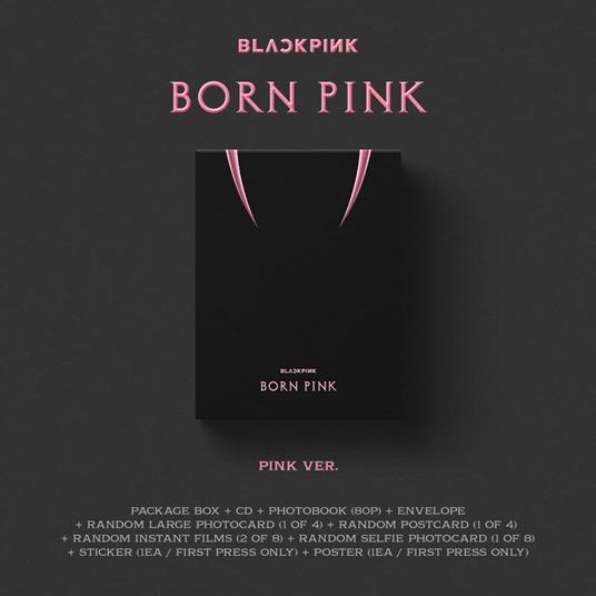 Born Pink (Standard Cd Boxset - Version A / Pink) - CD Audio di Blackpink