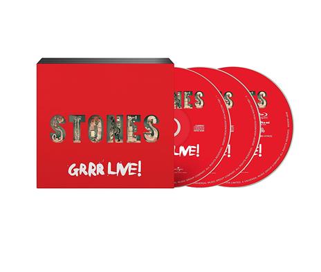 Grrr Live! (Blu-ray + 2 CD) - CD Audio + Blu-ray di Rolling Stones - 2