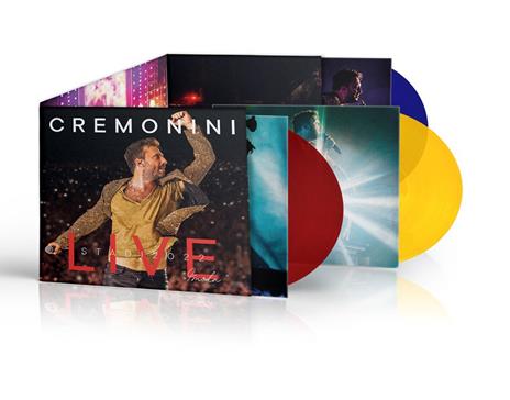 Cremonini Live: Stadi 2022 + Imola (3 LP Coloured) - Vinile LP di Cesare Cremonini - 2