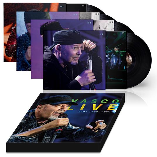Vasco Live Roma Circo Massimo (Vinyl Box Set - Numbered Edition) - Vinile LP di Vasco Rossi - 2