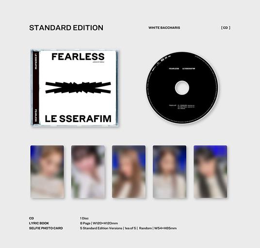Fearless - CD Audio di Le Sserafim