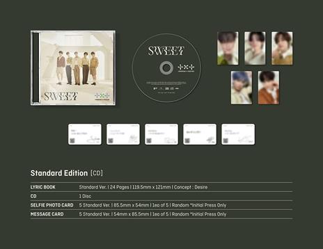 Sweet (Standard Edition) - CD Audio di Tomorrow X Together - 3