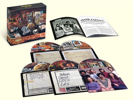 Over-Nite Sensation (50th Anniversary 4 CD + Blu-ray Audio Edition) - CD Audio + Blu-Ray Audio di Frank Zappa