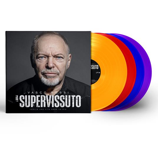 Il Supervissuto (Box Set: 4 LP Colorati) - Vinile LP di Vasco Rossi - 2