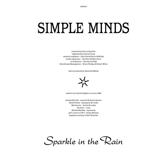 Sparkle in the Rain (Blue Coloured Vinyl) - Vinile LP di Simple Minds - 4