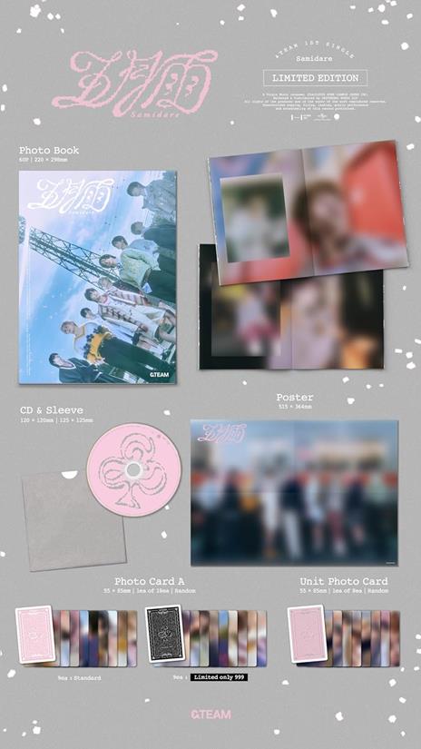 Samidare (Limited Edition with Book) - CD Audio Singolo di &Team