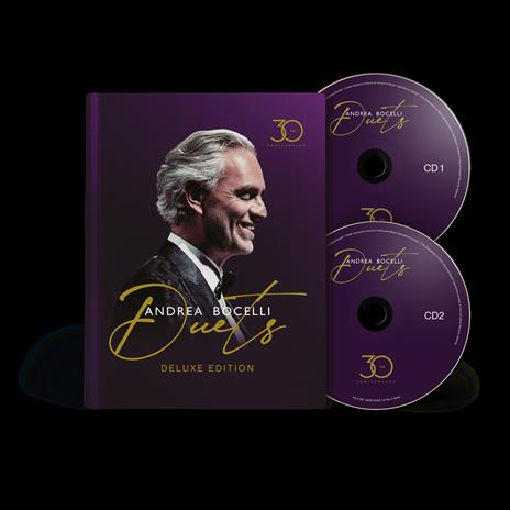 Duets (Deluxe Edition: 2 CD + libro) - CD Audio di Andrea Bocelli