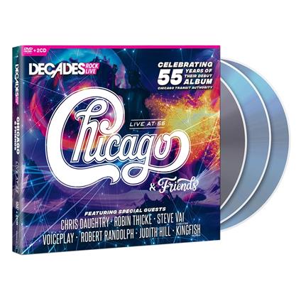 Chicago & Friends. Live at 55 (2 CD + Blu-ray) - CD Audio + Blu-ray di Chicago