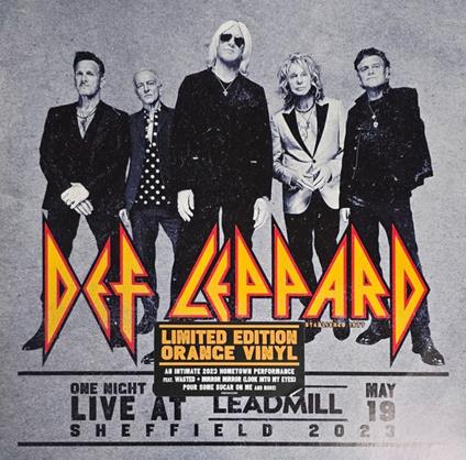 One Night Only: Live At The Leadmill 2023 - Vinile LP di Def Leppard