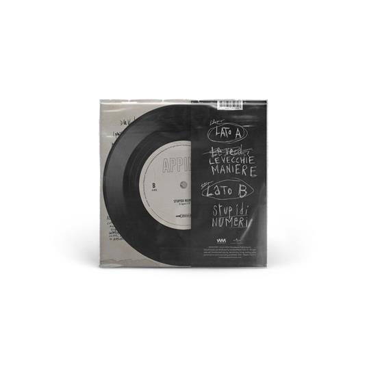 Le vecchie maniere (7" Vinyl) - Vinile 7'' di Appino - 3