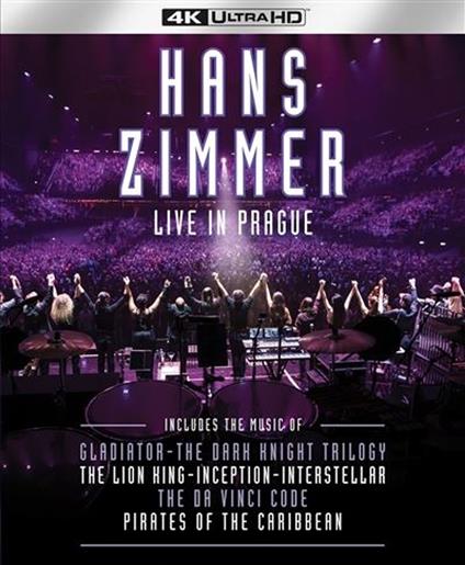 Live in Prague (Blu-ray 4K UHD) - Blu-ray Ultra HD 4K di Hans Zimmer