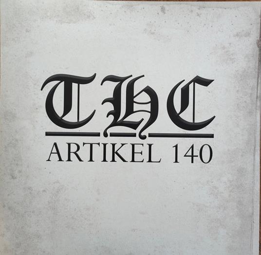 Artikel 140 - Vinile LP di Thc & Rocks & Rbdjan