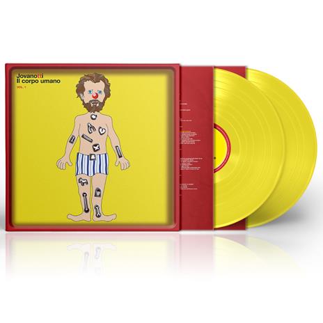 Il corpo umano vol.1 (2 LP Giallo + Buste personalizzate + Poster) - Vinile LP di Jovanotti - 2