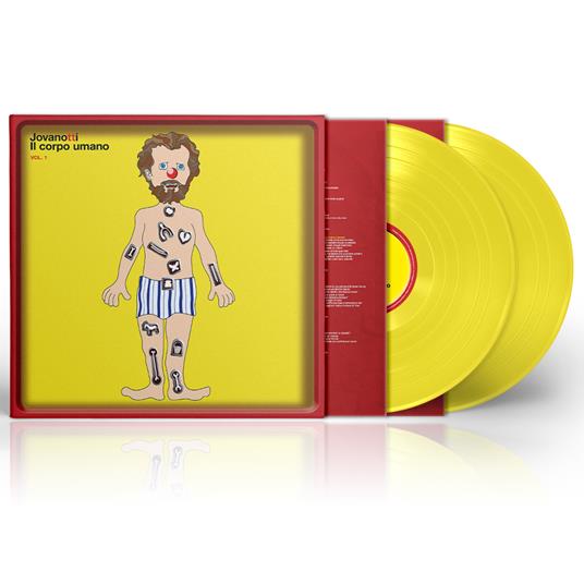 Il corpo umano vol.1 (2 LP Giallo + Buste personalizzate + Poster) - Vinile LP di Jovanotti - 2
