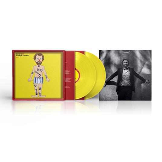 Il corpo umano vol.1 (2 LP Giallo + Buste personalizzate + Poster) - Vinile LP di Jovanotti - 3