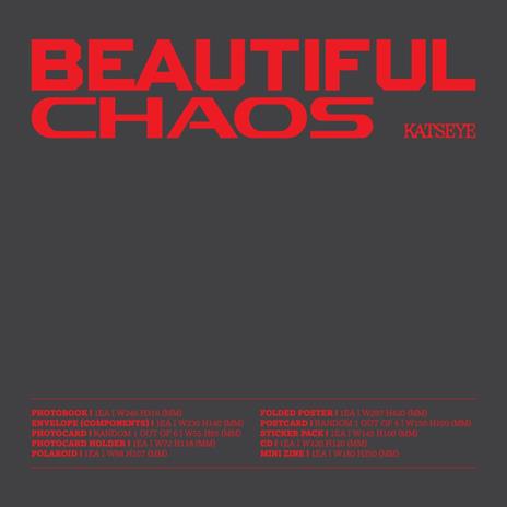 Beautiful Chaos - CD Audio di Katseye - 2