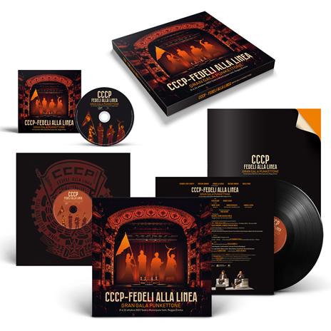 Gran Gala Punkettone (Box CD + LP + DVD + booklet di 16 pagine) - Vinile LP + CD Audio + DVD di CCCP Fedeli alla Linea - 2