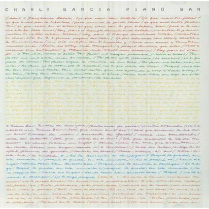 Piano Bar (Limited Solid White Vinyl) - Vinile LP di Charly Garcia