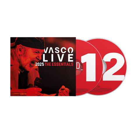 Vasco Live 2025. The Essential (2 CD) - CD Audio di Vasco Rossi