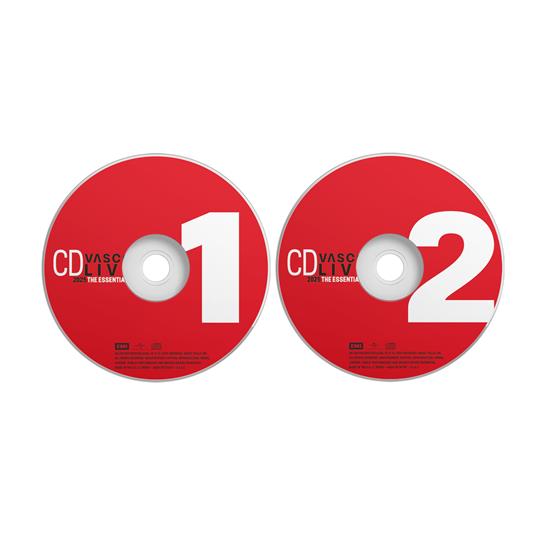 Vasco Live 2025. The Essential (2 CD) - CD Audio di Vasco Rossi - 3