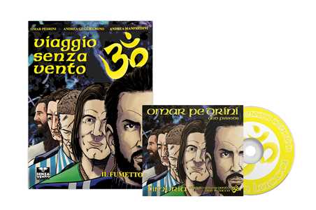 CD Viaggio senza vento. Live in Lucca (CD Special Edition con Fumetto) Omar Pedrini