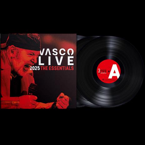 Vasco Live 2025. The Essential (3 LP 180 gr.) - Vinile LP di Vasco Rossi